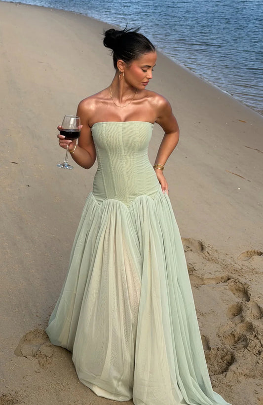 Magic Muse maxi dress in Mint