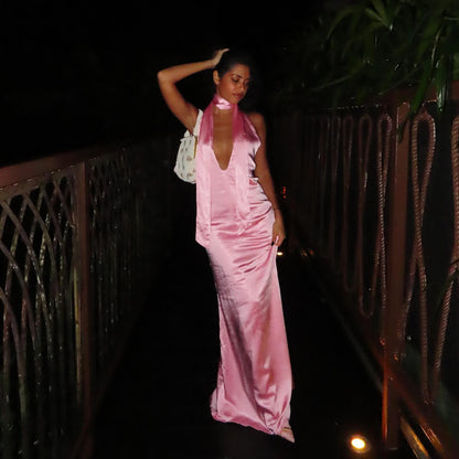 Margot maxi dress in Candy