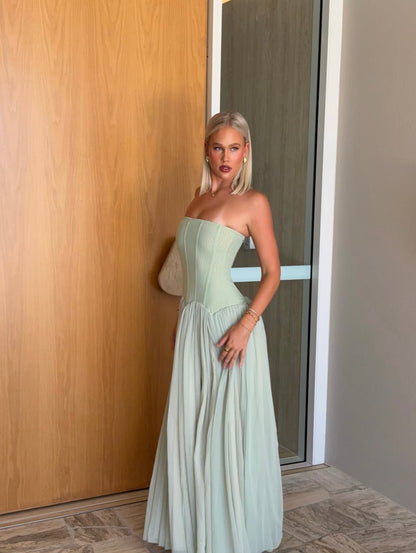 Magic Muse maxi dress in Mint
