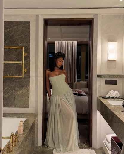 Magic Muse maxi dress in Mint