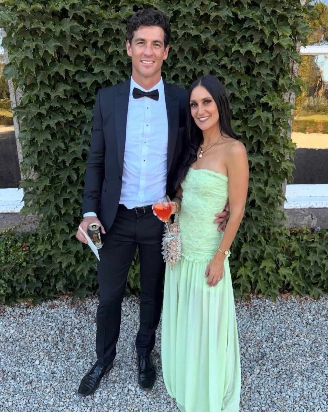 Renata maxi dress in Mint