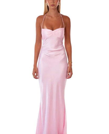 Jade Quartz maxi dress